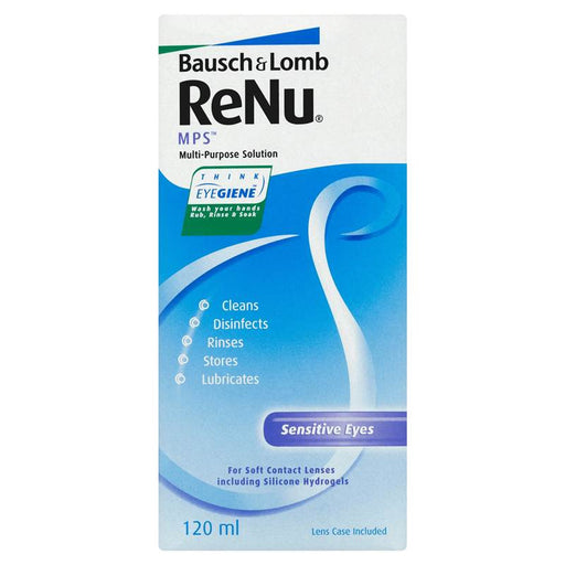 Bausch & Lomb Renu Multi-Purpose Solution Sensitive Eyes 120ml