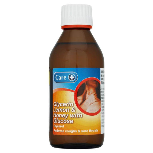 Care+ Glycerin Lemon & Honey with Glucose 200ml Care+