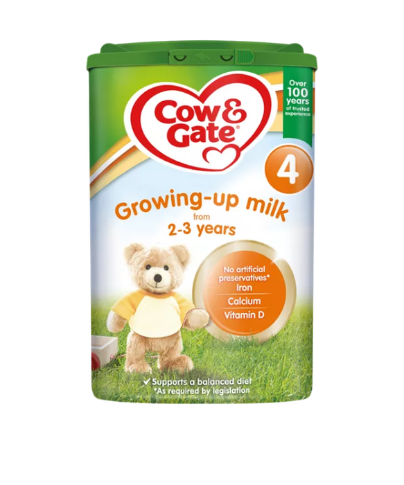 Cow & Gate Growing Up Milk Stage 4 2-3 Years 800g