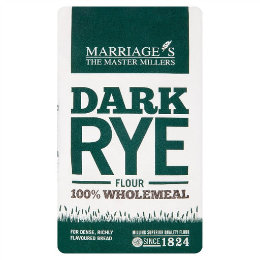 Marriage's The Master Millers Dark Rye Flour 1kg