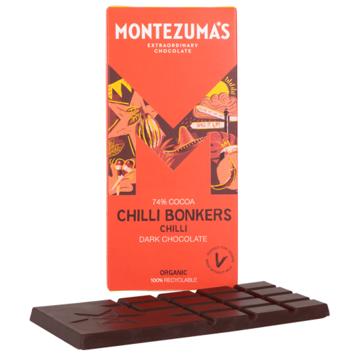 Montezuma's 'Chilli Bonkers' Dark Chocolate with Chilli 90g