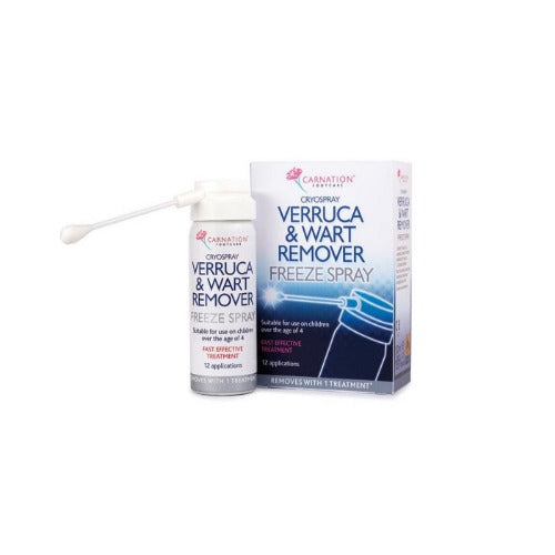 Carnation Verruca and Wart Remover Freeze Spray 50ml