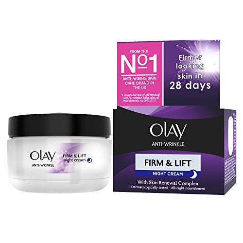 Olay Anti-Wrinkle Firm & Lift Night Cream Age 40+ 50ml