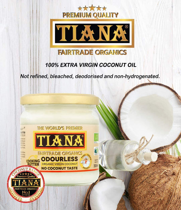 Tiana Organics Coconut Cooking Butter 350ml