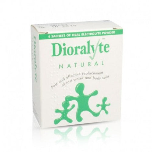 Dioralyte Natural 6 Sachets Dioralyte