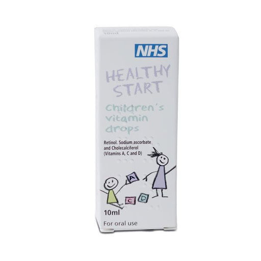 NHS Healthy Start Vitamin Drops For Babies 6 Months+ 10ml