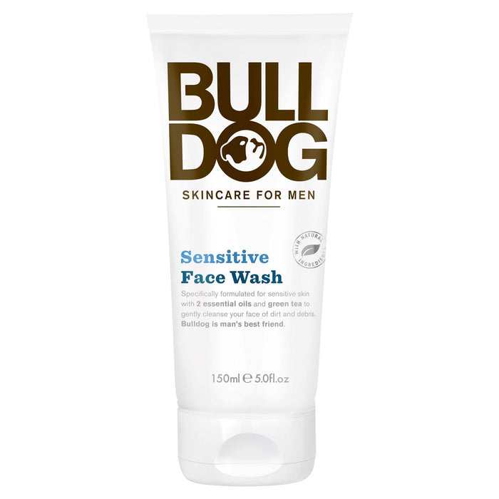 Bulldog Skincare For Men Sensitive Face Wash 150ml Bulldog