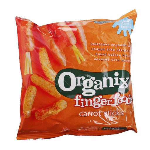 Organix Finger Foods Organic Carrot Sticks from 7+ Months Stage 2 20g