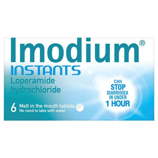 Imodium Instants 6 Melt In The Mouth Tablets