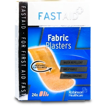 Fast Aid Fabric Plasters x24 Fast Aid