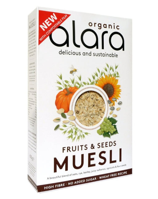Alara Organic Fruits & Seeds Muesli 650g