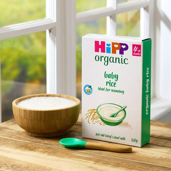 Hipp Organic 100% Baby Rice 4+ Months 160g