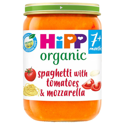 Hipp Organic Spaghetti with Tomatoes and Mozzarella 190g