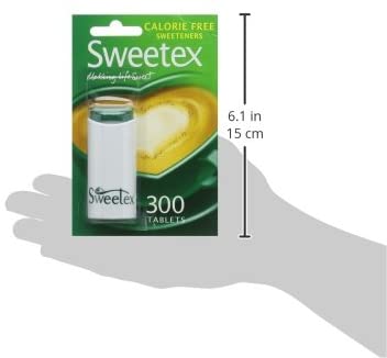 Sweetex Calorie Free Sweeteners 300 Tablets Sweetex