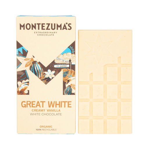Montezuma's 'Great White' Creamy White Chocolate Bar 90g