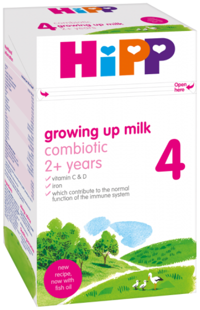 Hipp Growing Up Baby Milk Formula 4 From 2 Years Onwards 600g