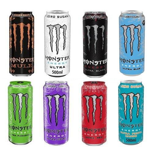 Monster Energy Ultra Cans 12 x 500ml