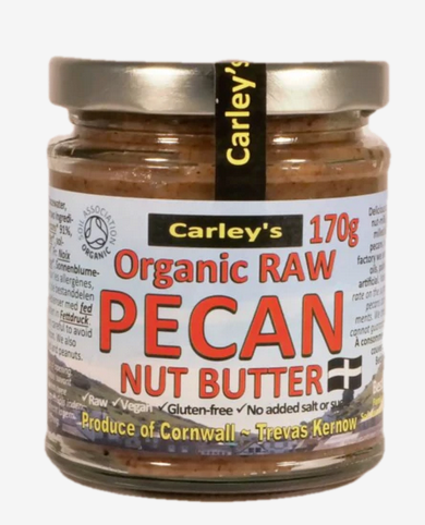 Carley's Organic Raw Pecan Butter 170g