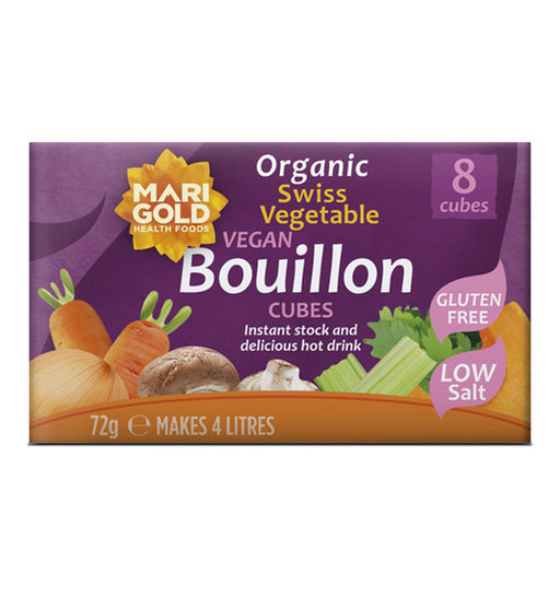 Marigold Organic Swiss Vegetable Vegan Bouillon 8 Cubes 72g