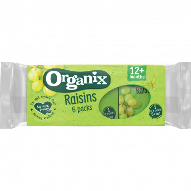 Organix Goodies Raisins Mini Boxes 168g