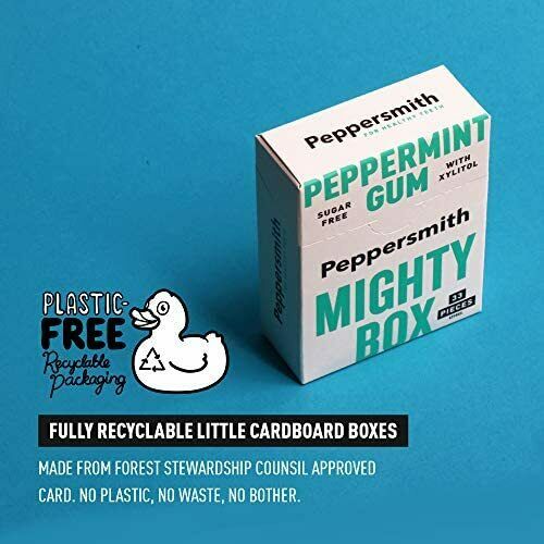 Peppersmith  100% Xylitol Chewing Gum - Peppermint 50g