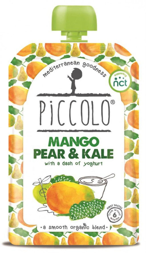 Piccolo Mango Pear & Kale with Yoghurt 100g