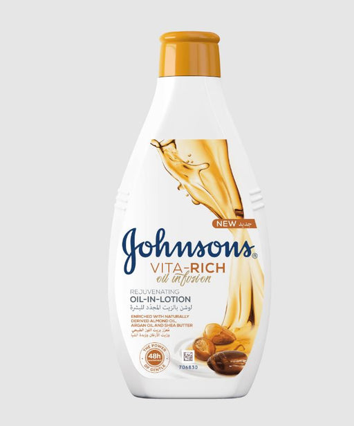Johnson's Vita-Rich Oil Infusion Body Lotion