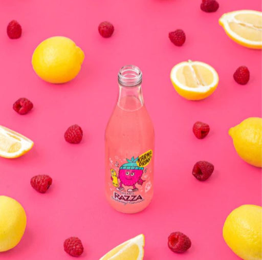 Karma Drinks Organic Razza Raspberry Lemonade Bottle 300ml