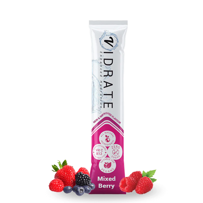 Vidrate Hydration Powder 10x5g Mixed Berry