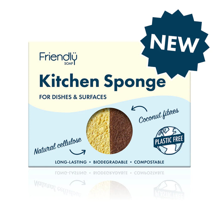 Friendly Soap Kitchen Sponge 2 Pack