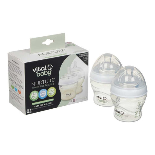 Vital Baby Nurture Breast Like Feeding Bottle 150ml | Pack of 2