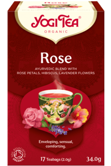 Yogi Tea Organic Rose 17 Bags